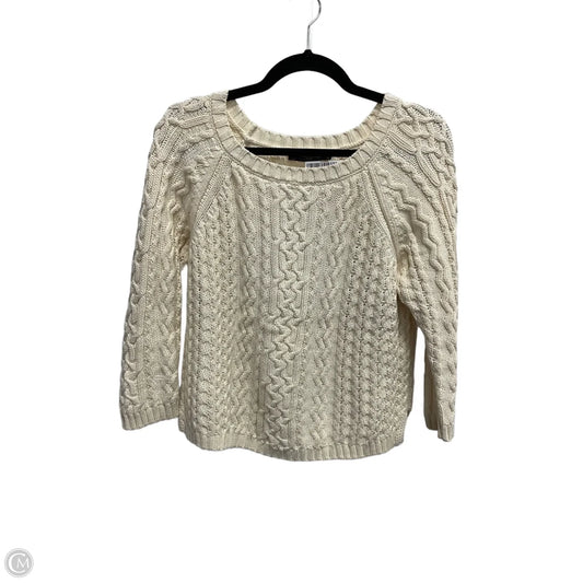 Sweater By Peruvian Connection In Beige, Size: Xs