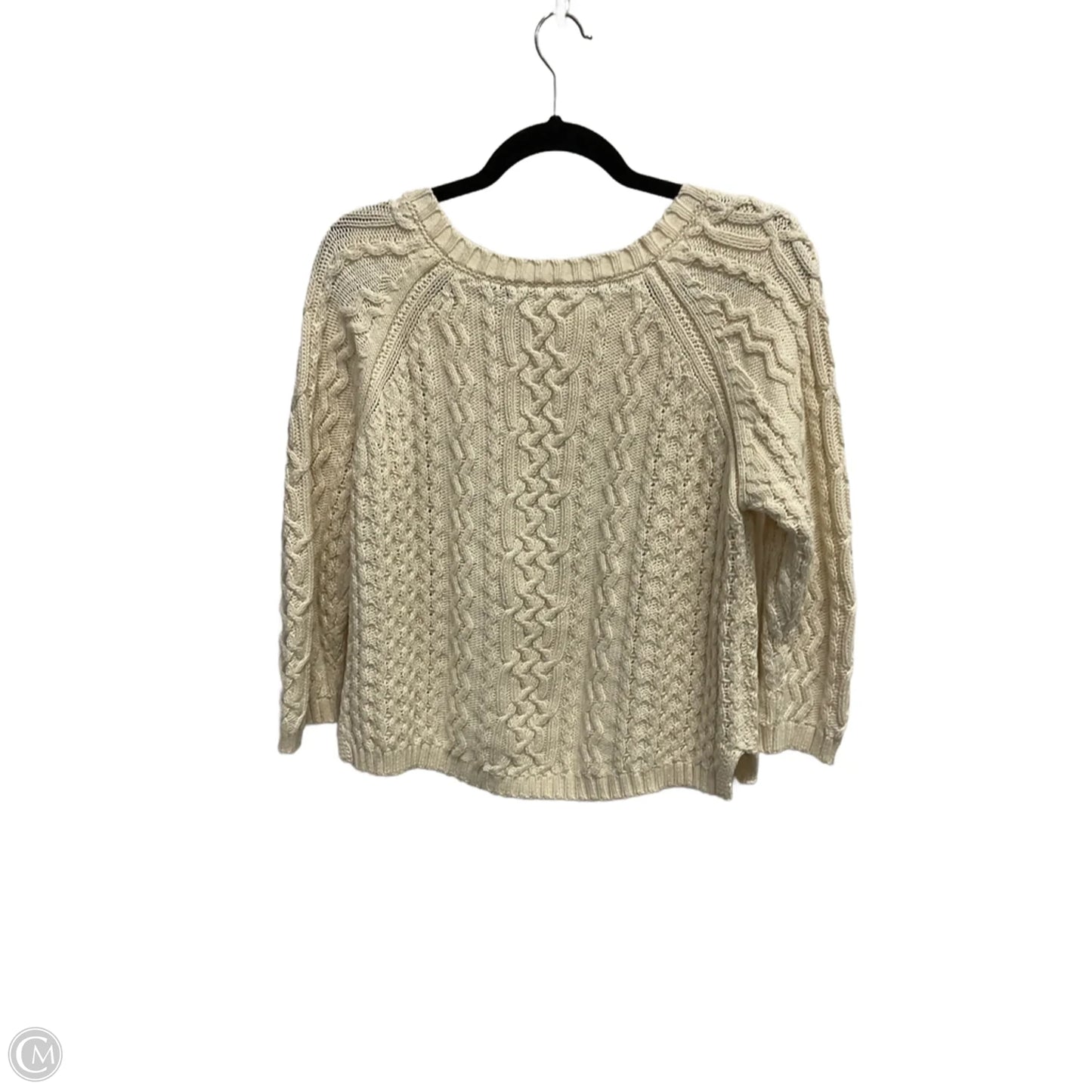 Sweater By Peruvian Connection In Beige, Size: Xs