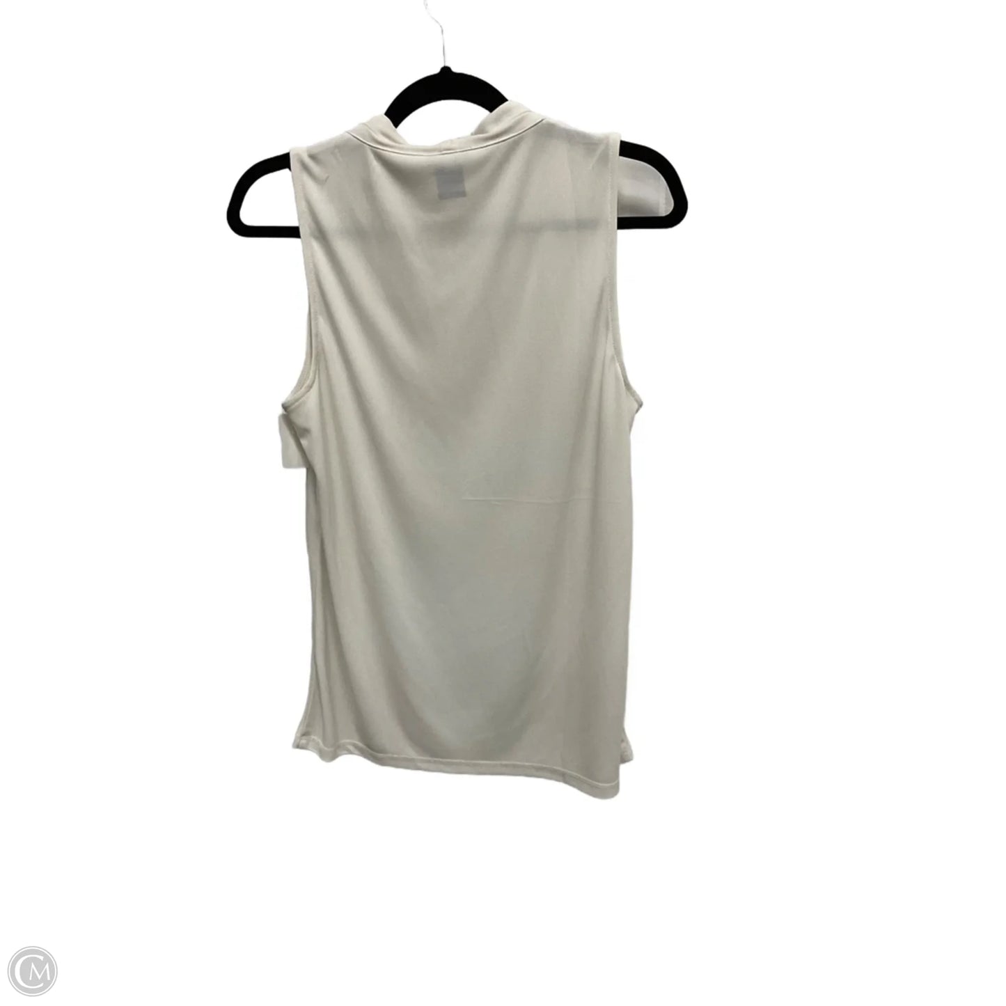 Top Sleeveless By Ann Taylor In White, Size: M