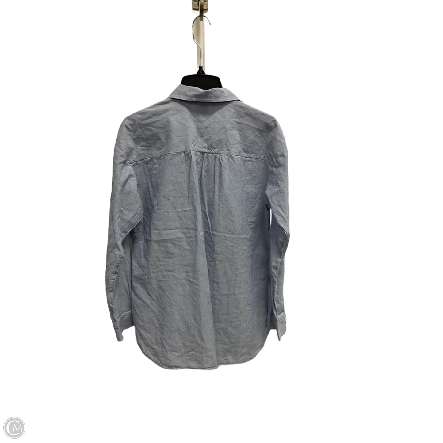 Top Long Sleeve By Loft In Blue, Size: S