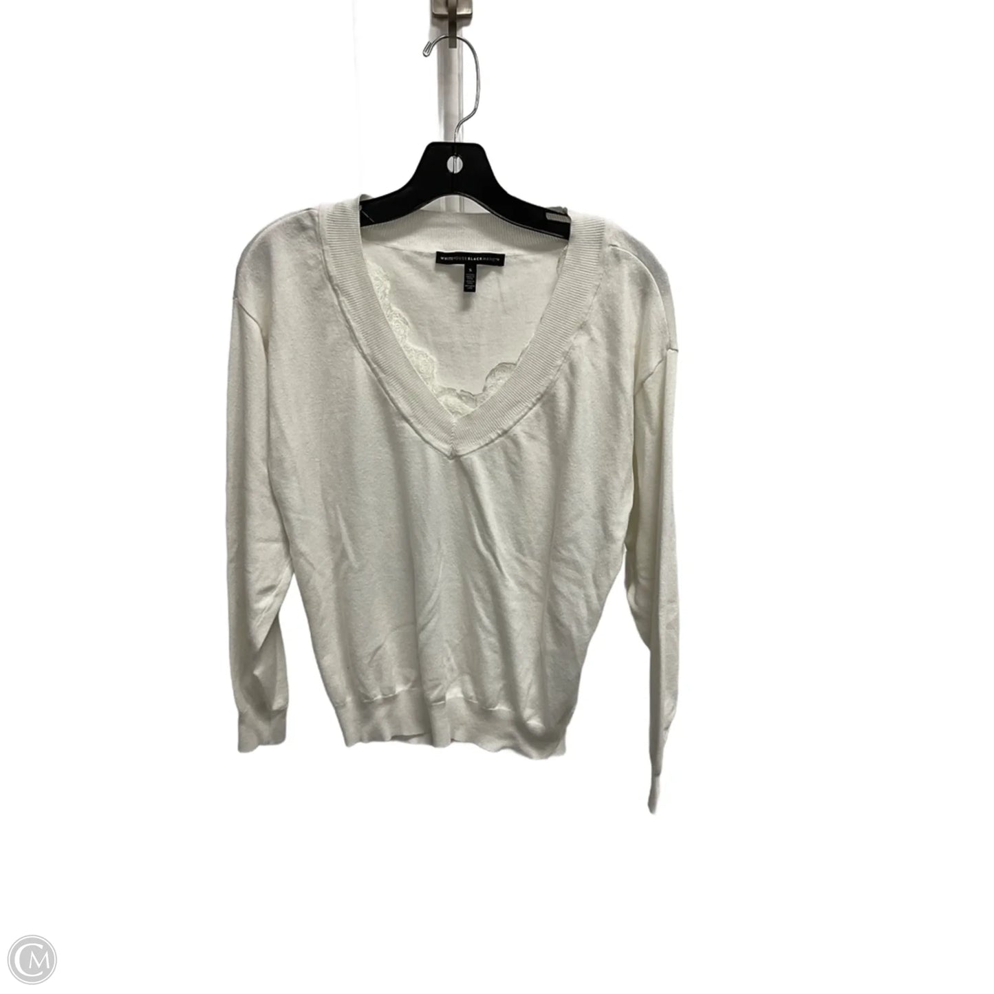 Sweater By White House Black Market In Cream, Size: S