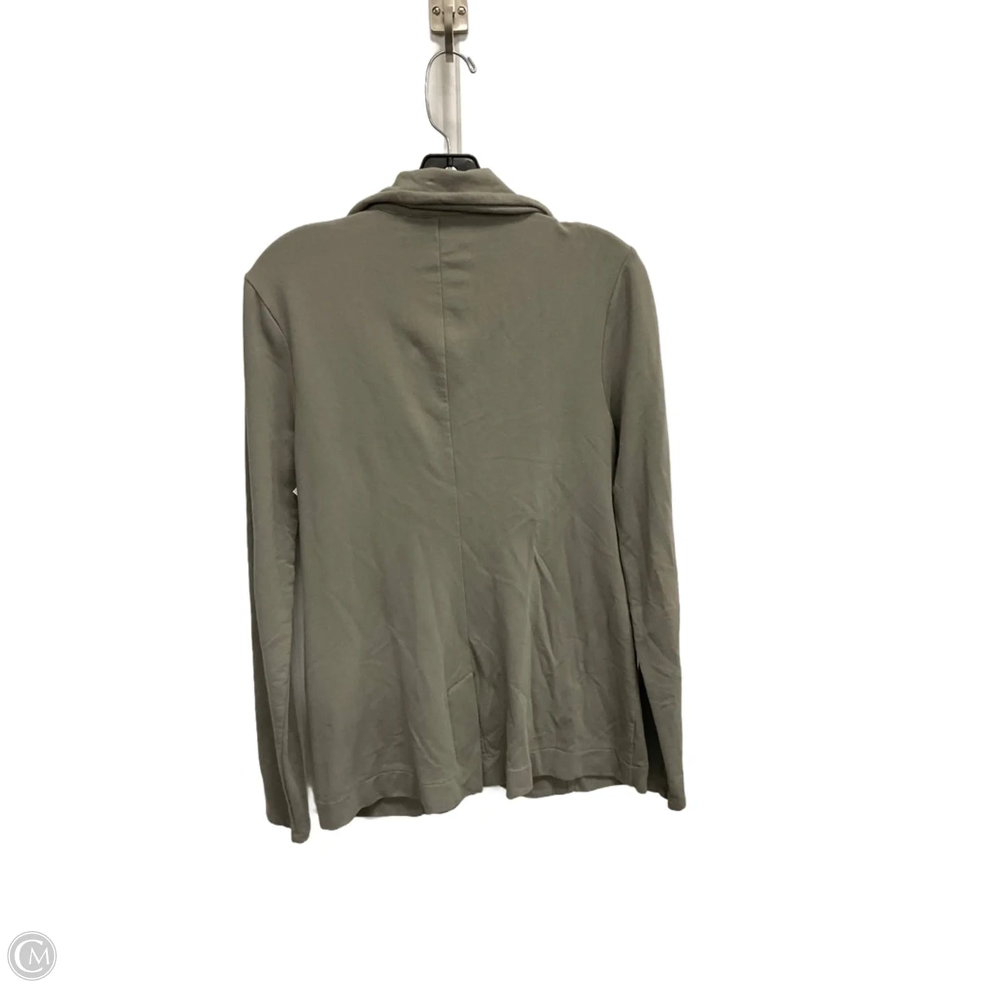 Jacket Shirt By Andrea Jovine In Green, Size: M