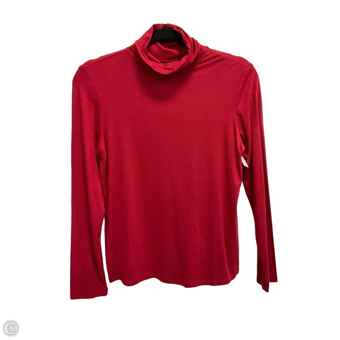 Top Long Sleeve By Chicos In Red, Size: Xs