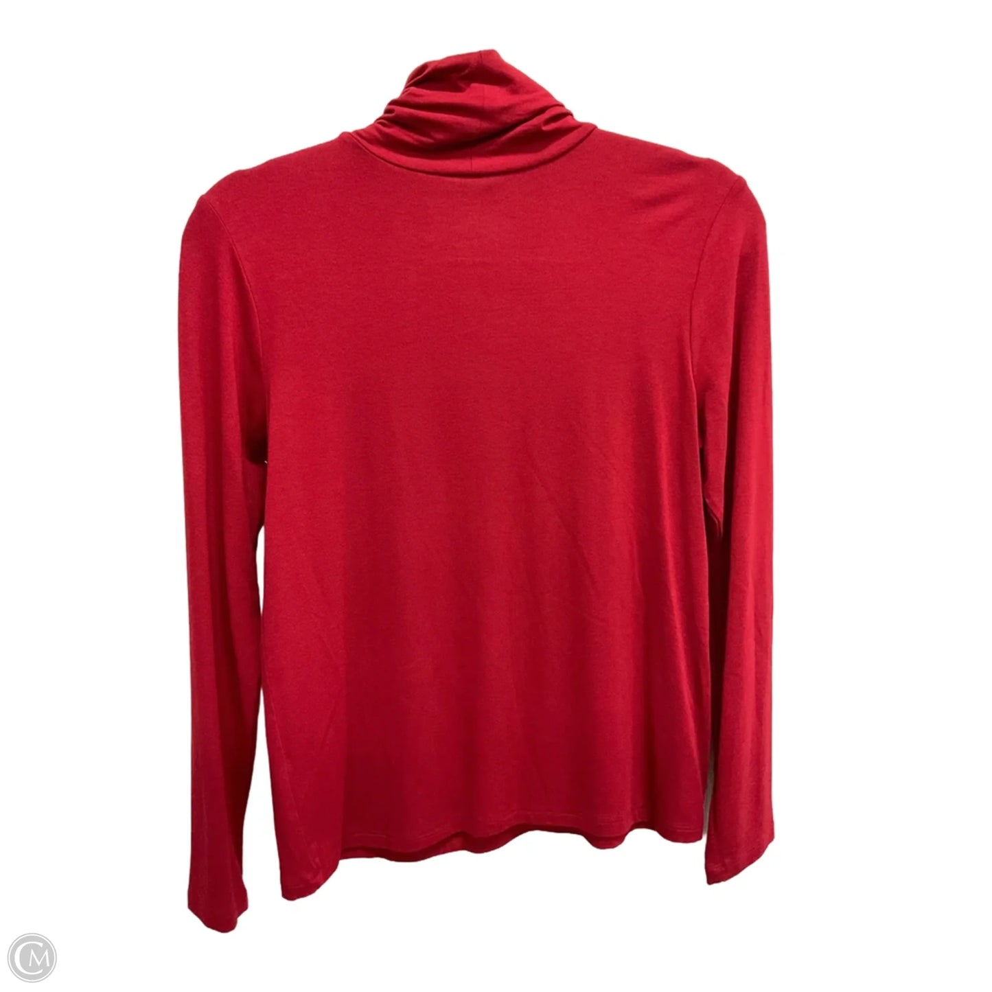 Top Long Sleeve By Chicos In Red, Size: Xs
