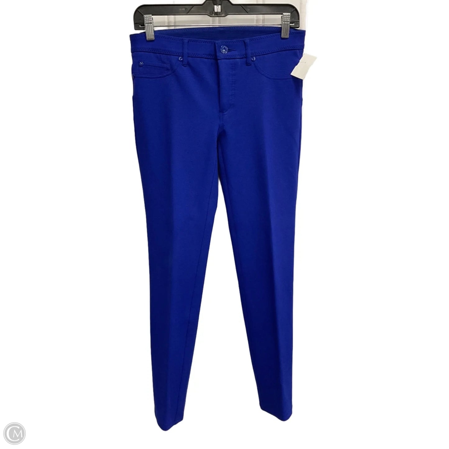 Pants Cropped By Chicos In Blue, Size: Xs