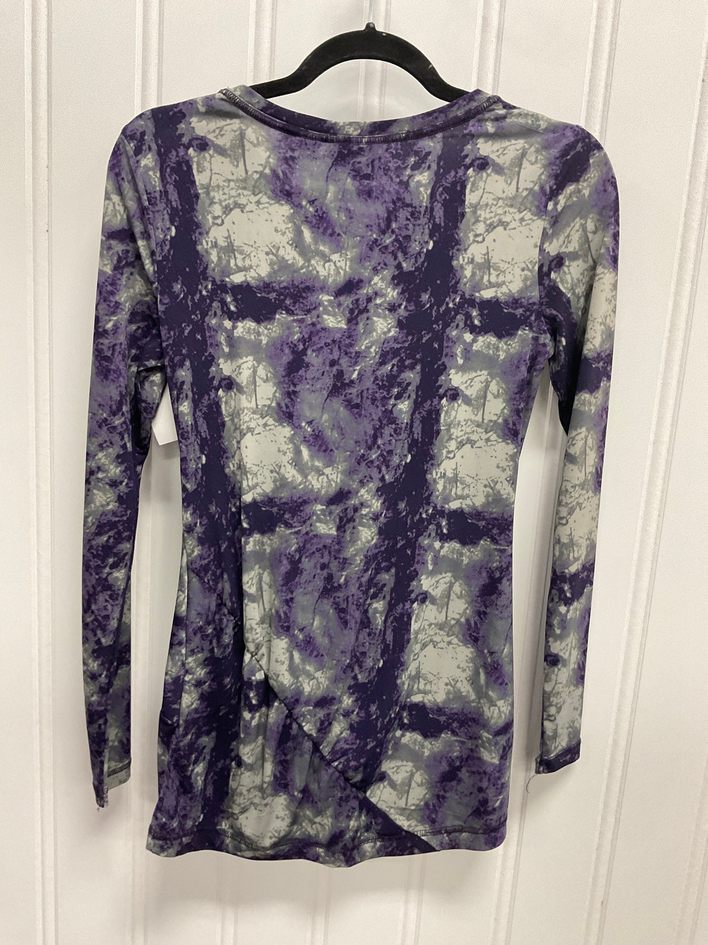 Top Long Sleeve By Simply Vera In Purple, Size: Xs