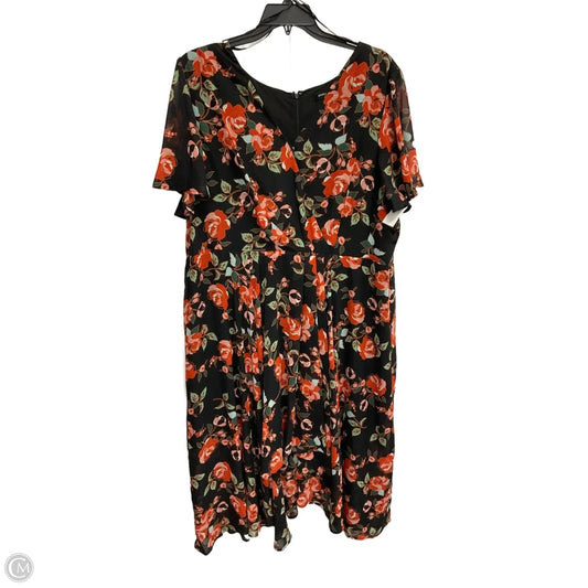 Dress Casual Maxi By Clothes Mentor In Floral Print, Size: Xxl