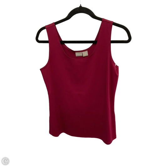 Tank Top By Chicos In Red, Size: M