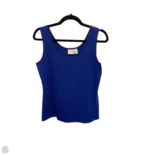 Tank Top By Chicos In Blue, Size: M