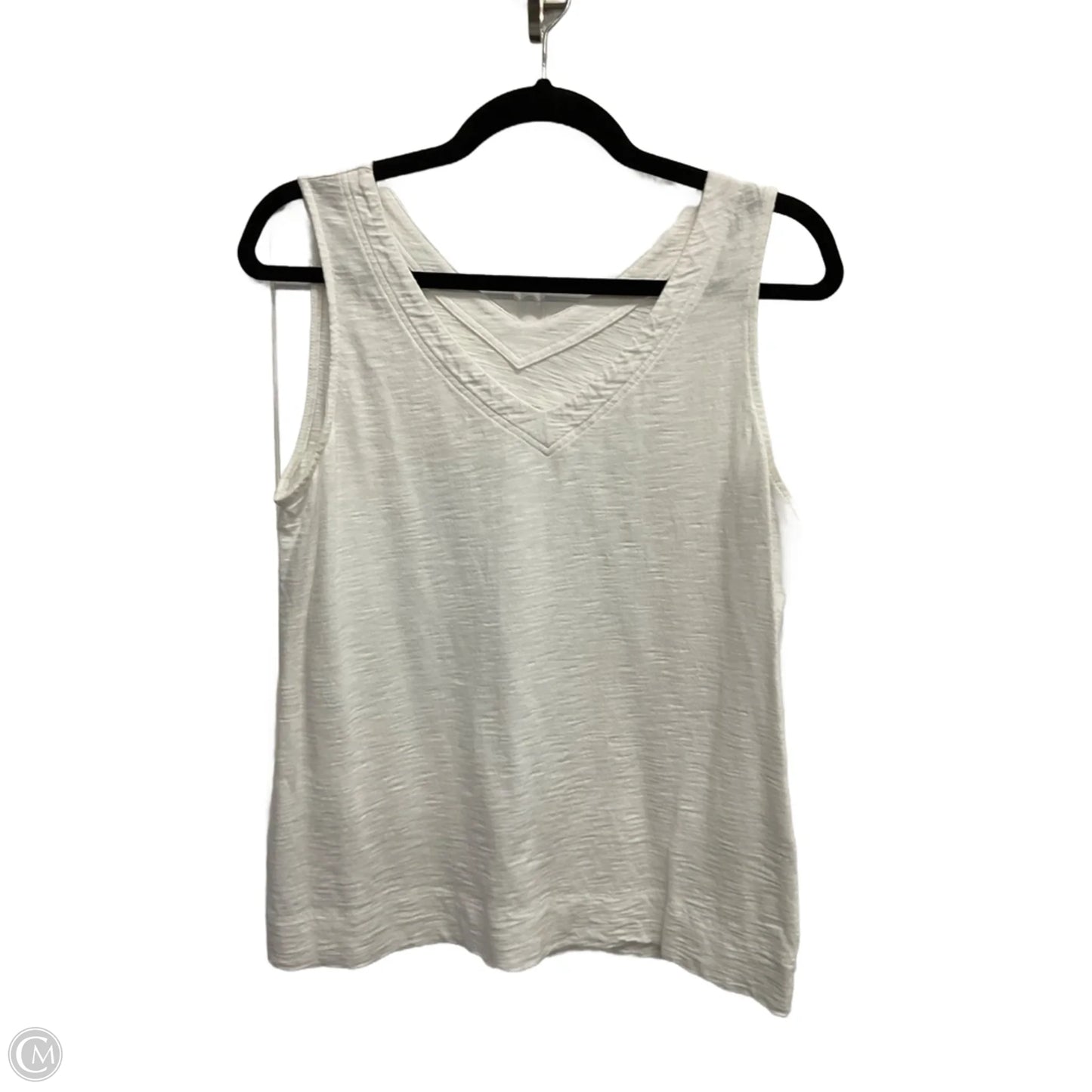 Tank Top By Chicos In White, Size: M