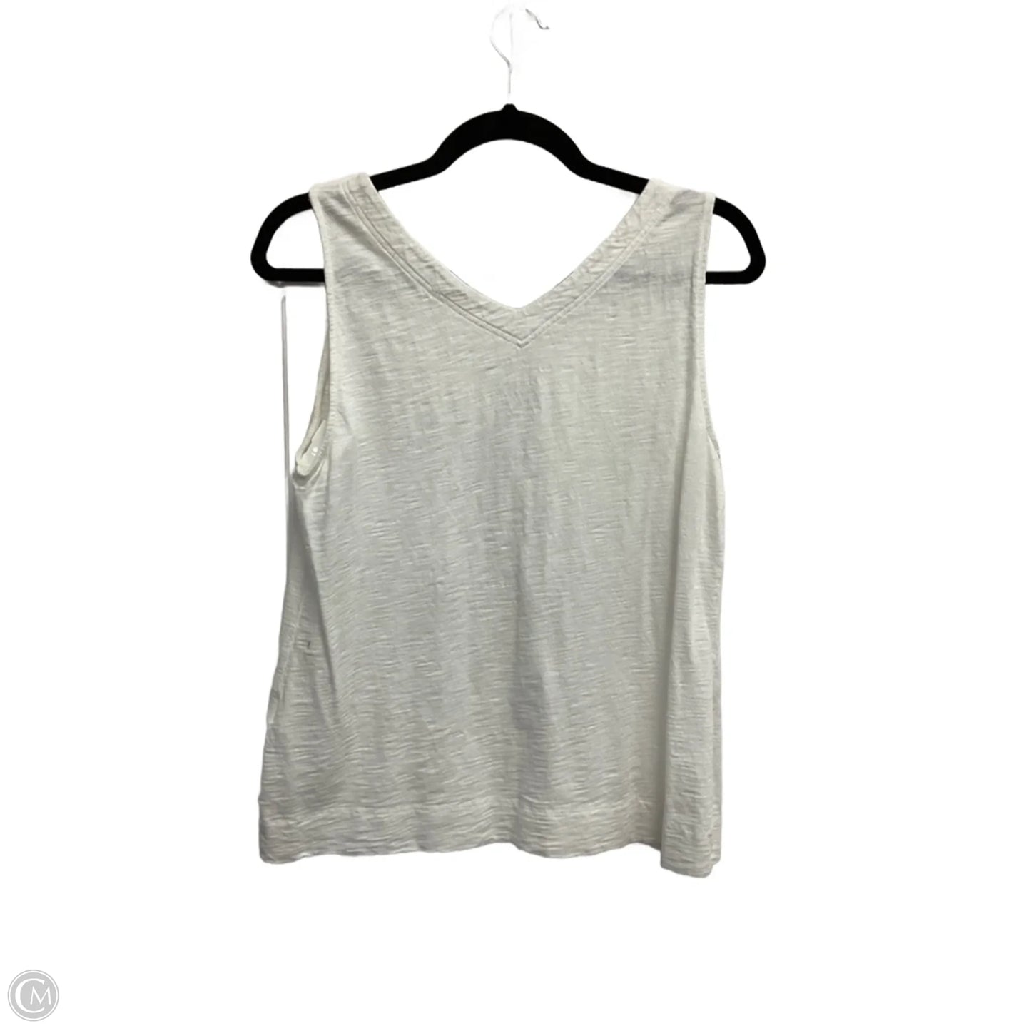 Tank Top By Chicos In White, Size: M