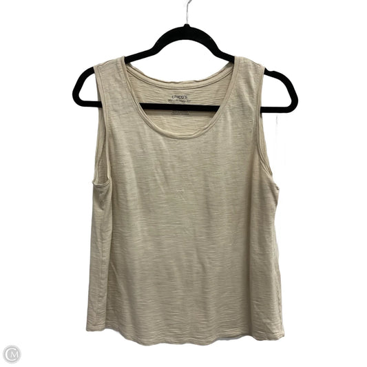 Tank Top By Chicos In Tan, Size: M