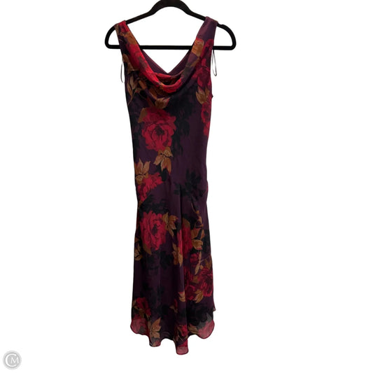 Dress Casual Maxi By Robbie Bee In Floral Print, Size: 10