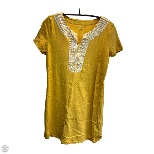 Dress Casual Midi By Tommy Hilfiger In Yellow, Size: M