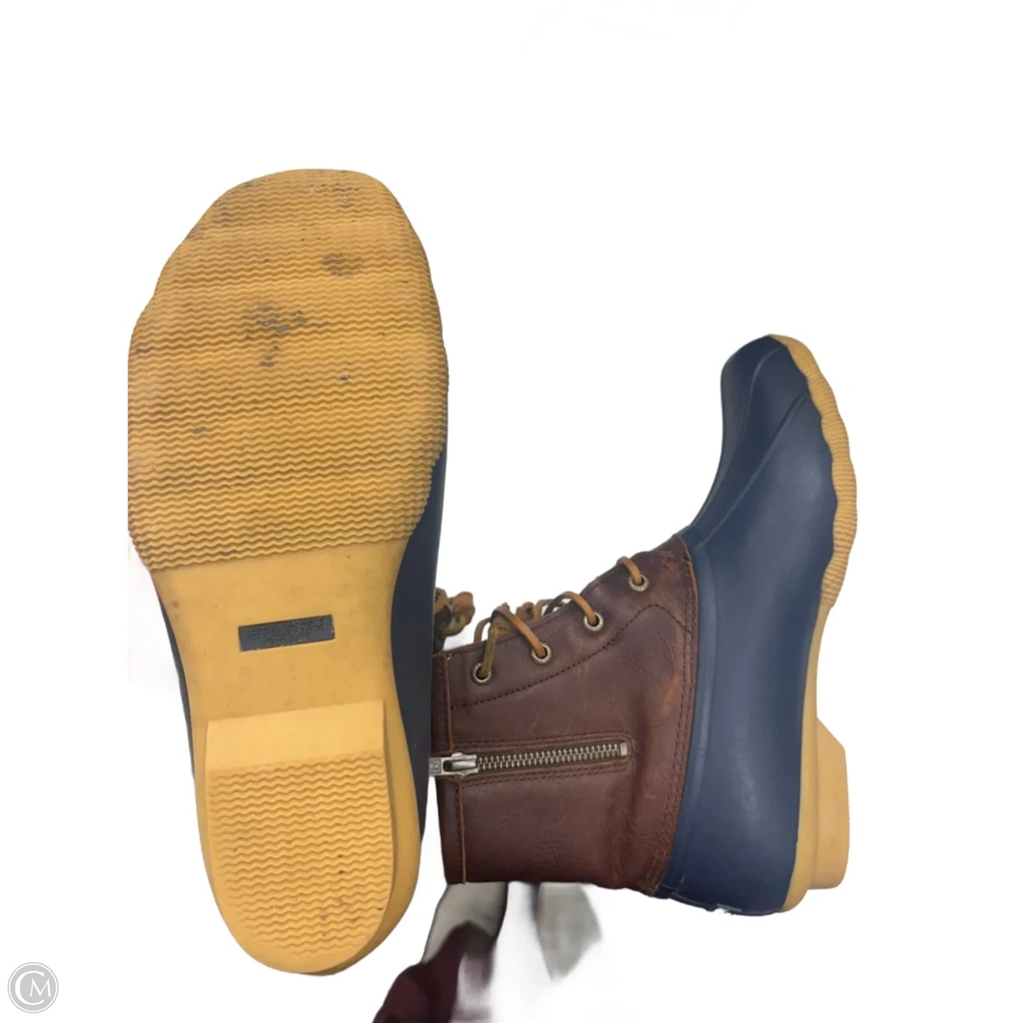 Boots Hiking By Sperry In Navy, Size: 9