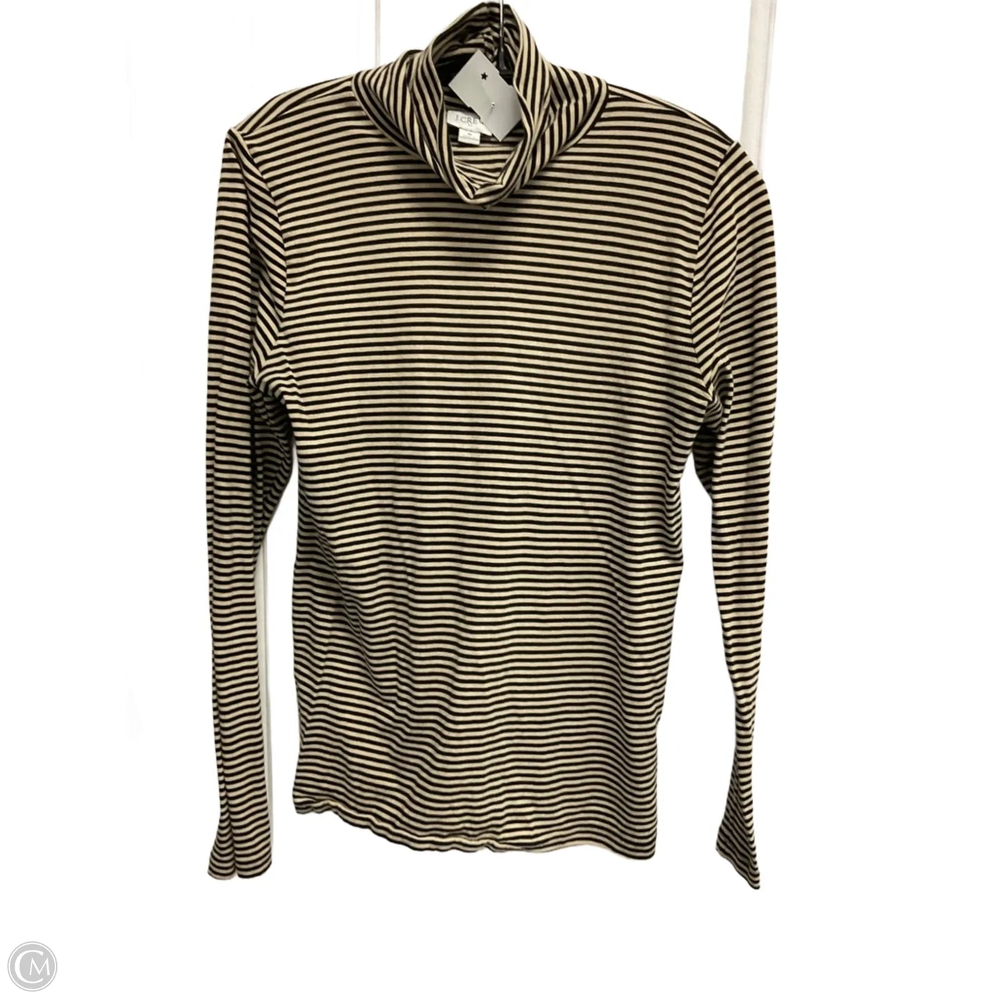 Top Long Sleeve By J. Crew In Striped Pattern, Size: S
