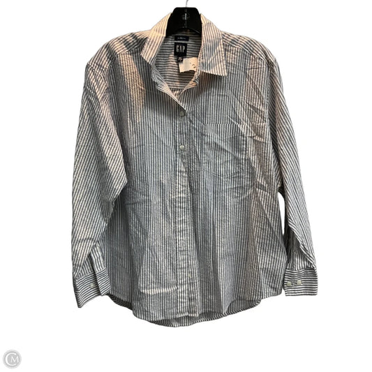 Top Long Sleeve By Gap In Striped Pattern, Size: Xs