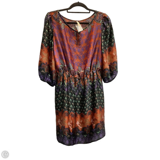 Dress Casual Short By Miami In Paisley Print, Size: M