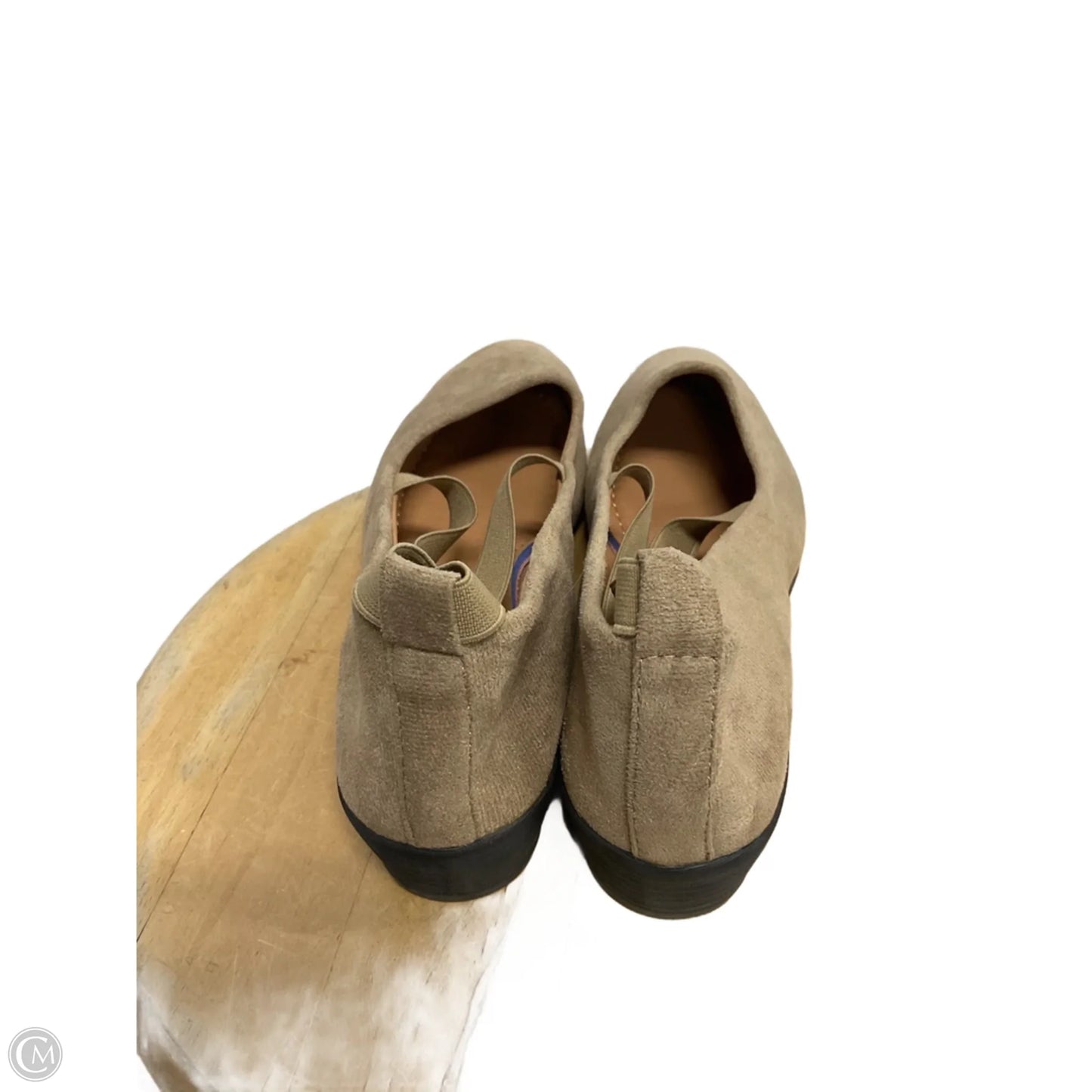 Shoes Flats By Love In Tan, Size: 9