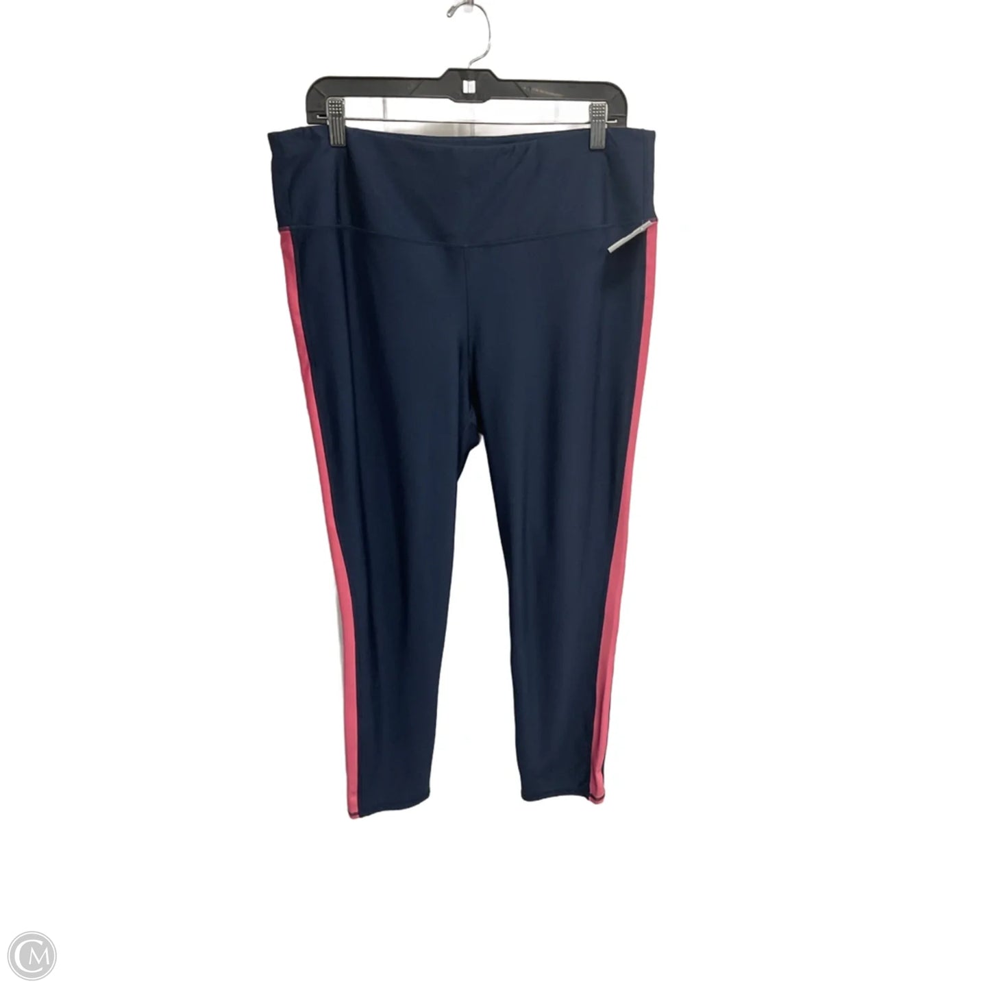 Athletic Leggings By Skechers In Navy, Size: 2x