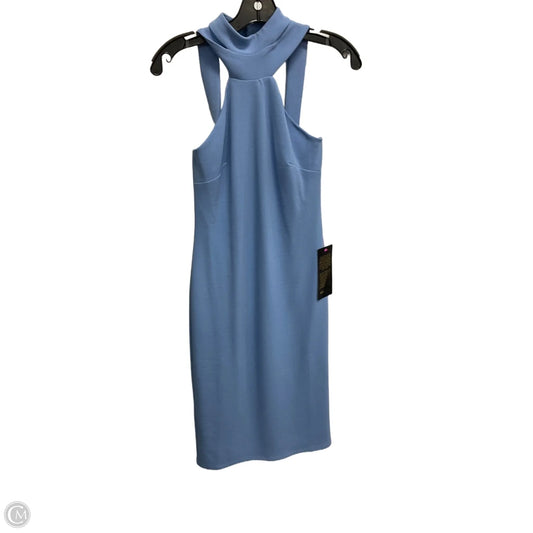 Dress Party Midi By Bebe In Blue, Size: 2