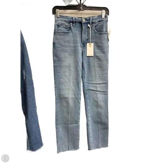 Jeans Cropped By Good American In Blue, Size: 2