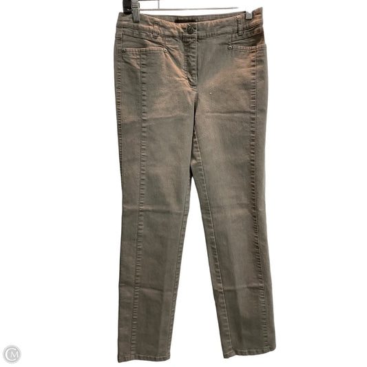 Jeans Straight By Clothes Mentor In Taupe, Size: 6