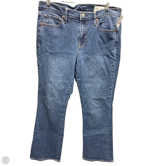 Jeans Straight By Gap In Blue, Size: 12