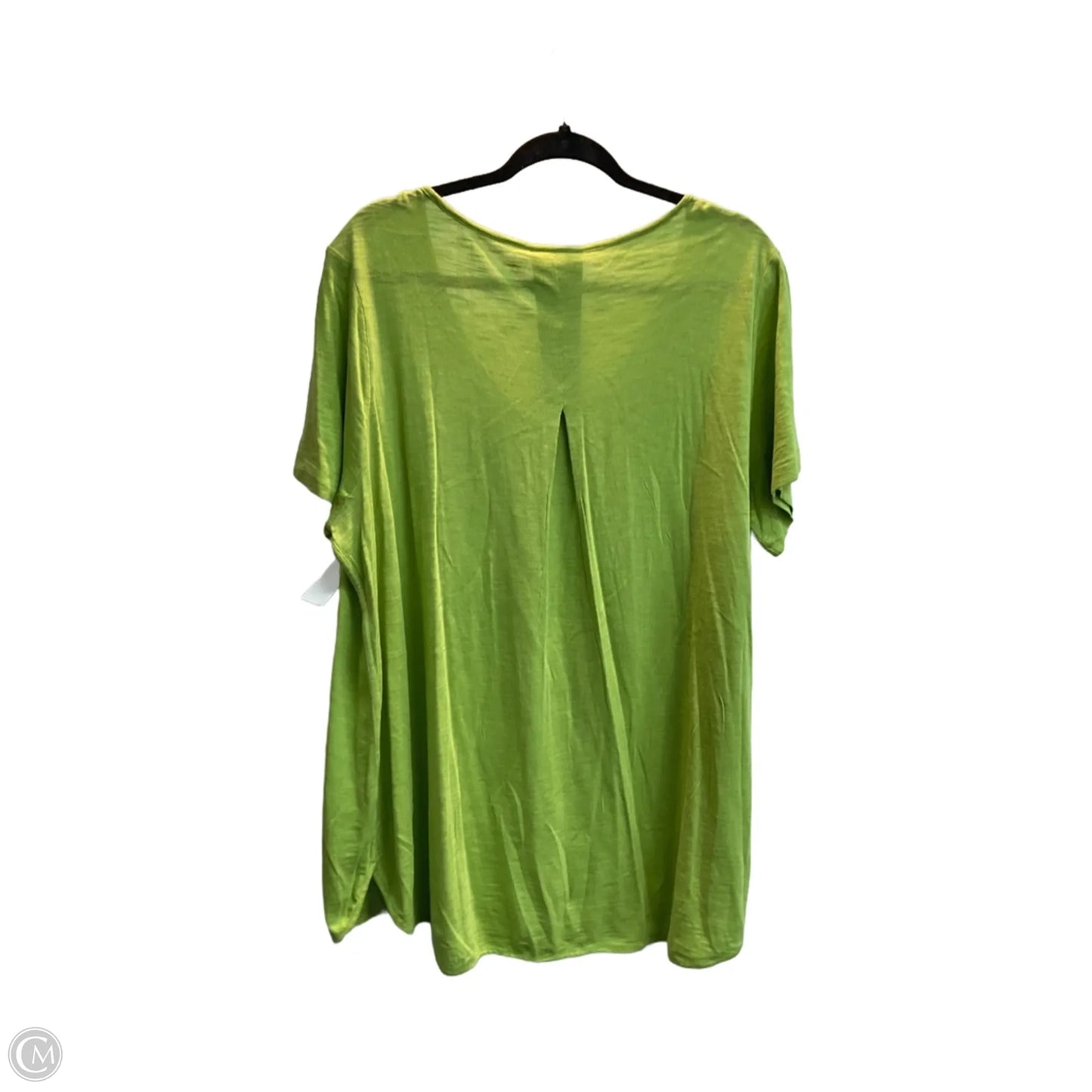 Top Short Sleeve Basic By J. Jill In Green, Size: 2x
