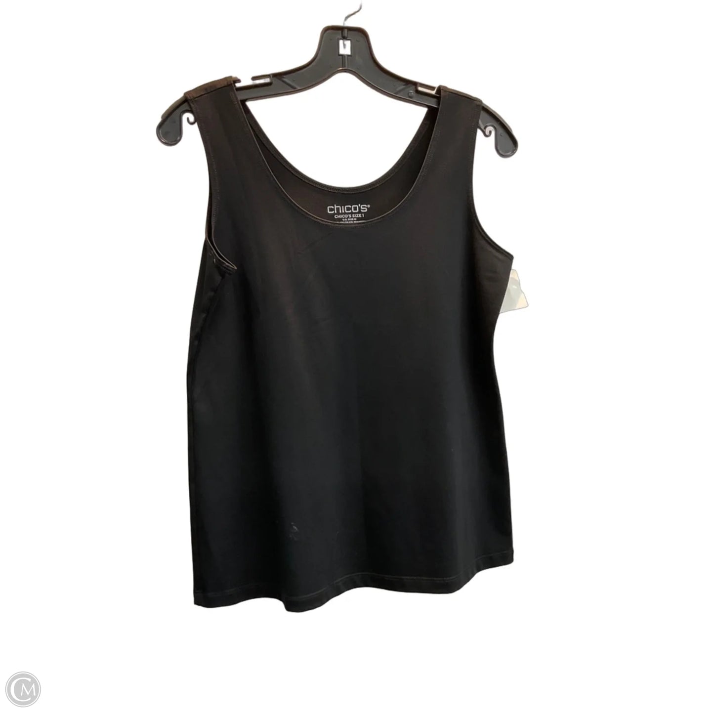 Tank Top By Chicos In Black, Size: S