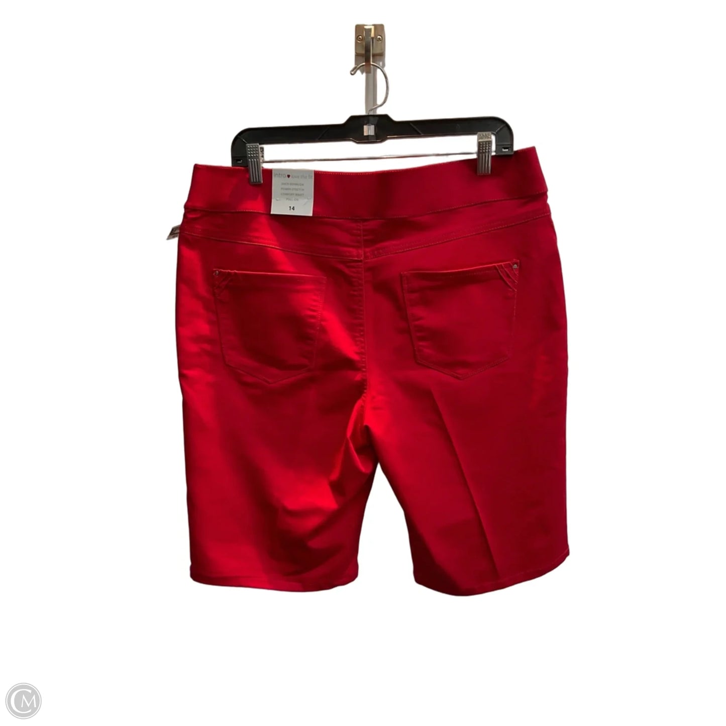 Shorts By Intro In Red, Size: 14