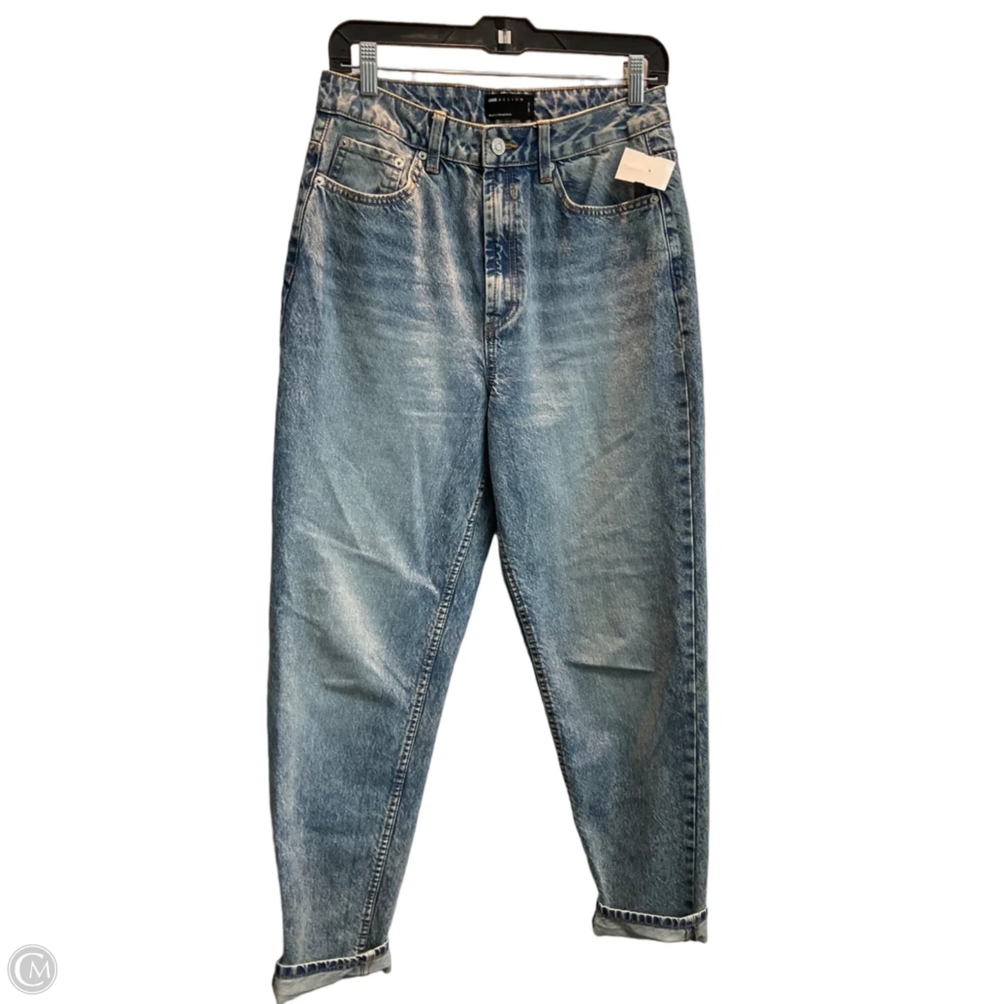 Jeans Boyfriend By Asos In Blue, Size: 6
