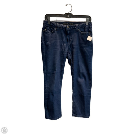 Jeans Cropped By Michael By Michael Kors In Blue, Size: 2