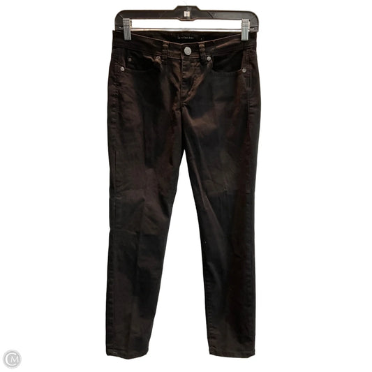 Jeans Cropped By Calvin Klein In Black, Size: 2