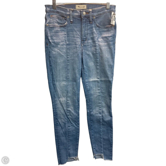 Jeans Skinny By Madewell In Blue, Size: 4