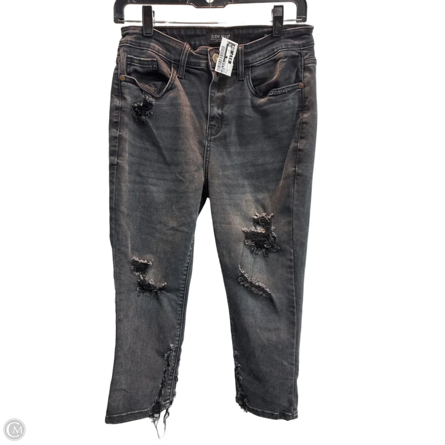 Jeans Cropped By Judy Blue In Black, Size: 8