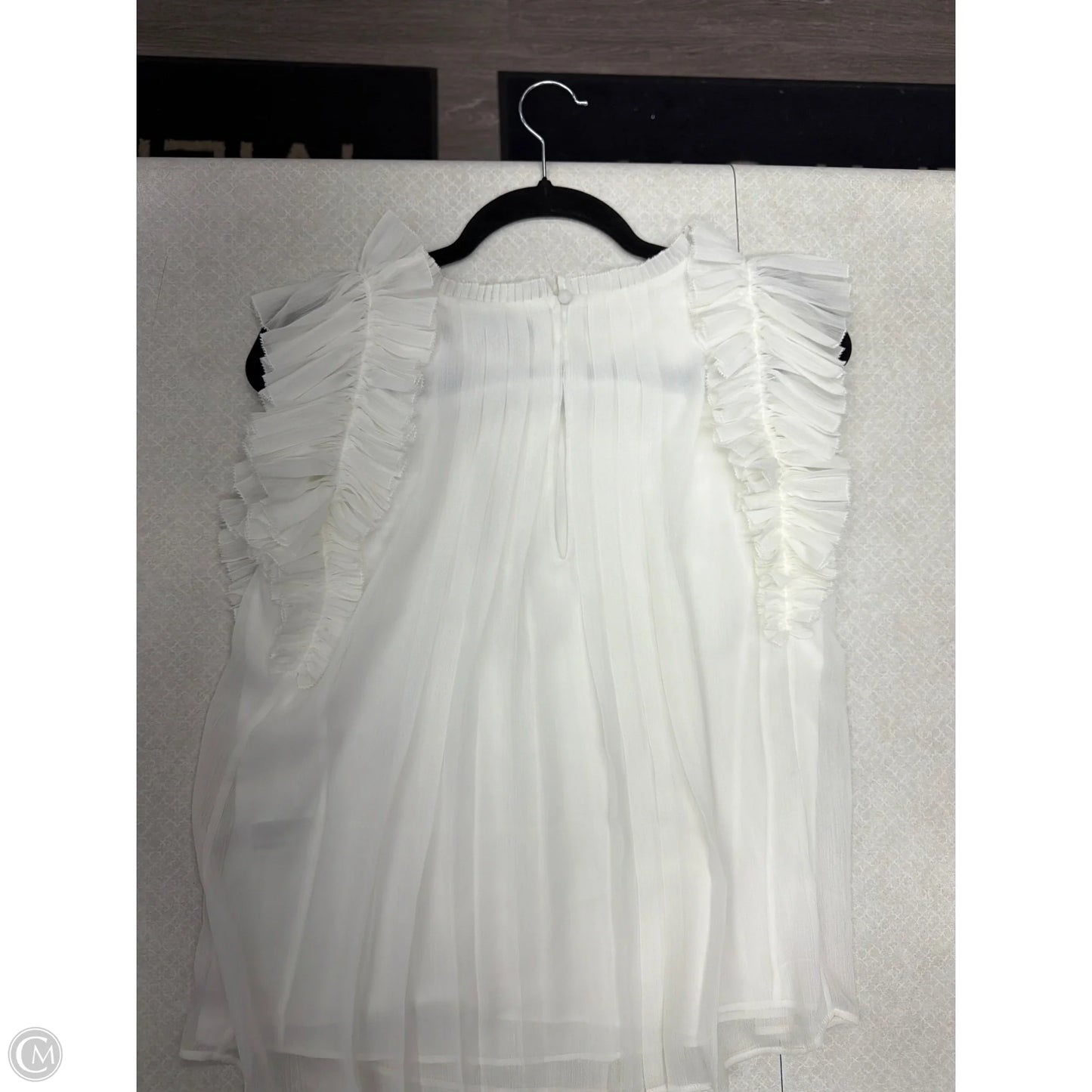 Top Sleeveless By White House Black Market In White, Size: Xxs