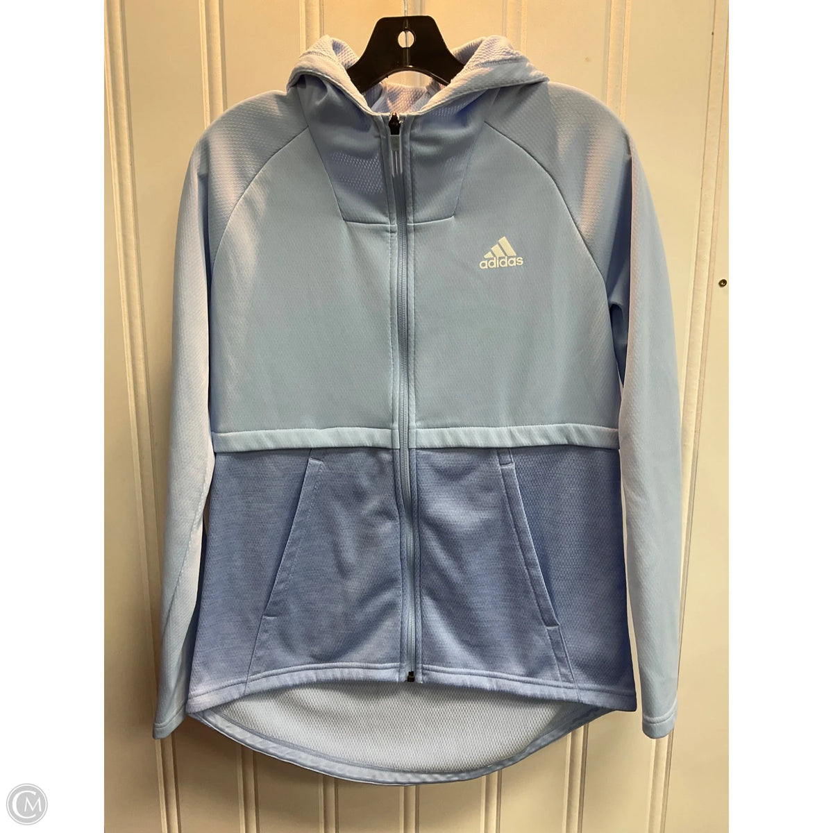 Athletic Jacket By Adidas In Purple, Size: M
