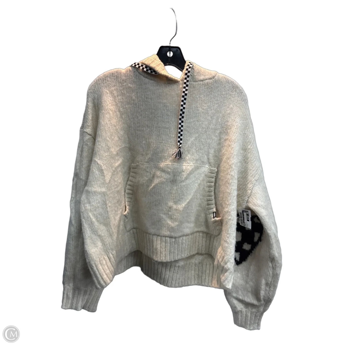 Sweater By Vans In Ivory, Size: M