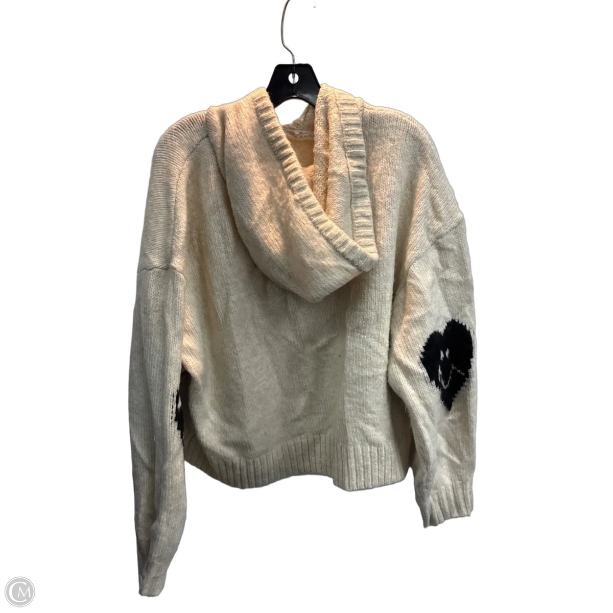 Sweater By Vans In Ivory, Size: M