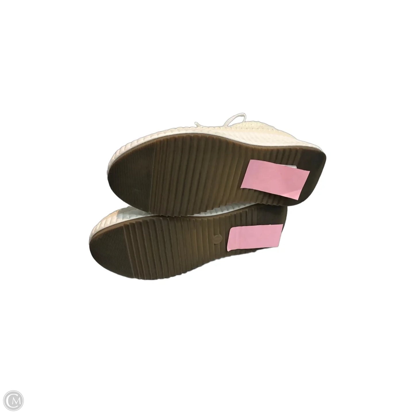 Shoes Heels Platform By Universal Thread In Cream, Size: 7