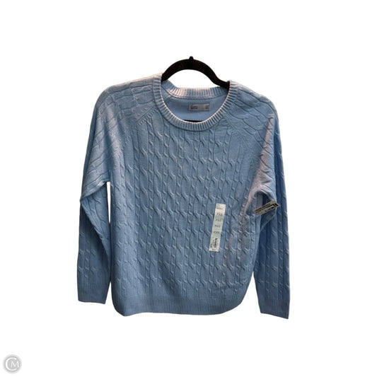 Sweater By Croft And Barrow In Blue, Size: Xsp