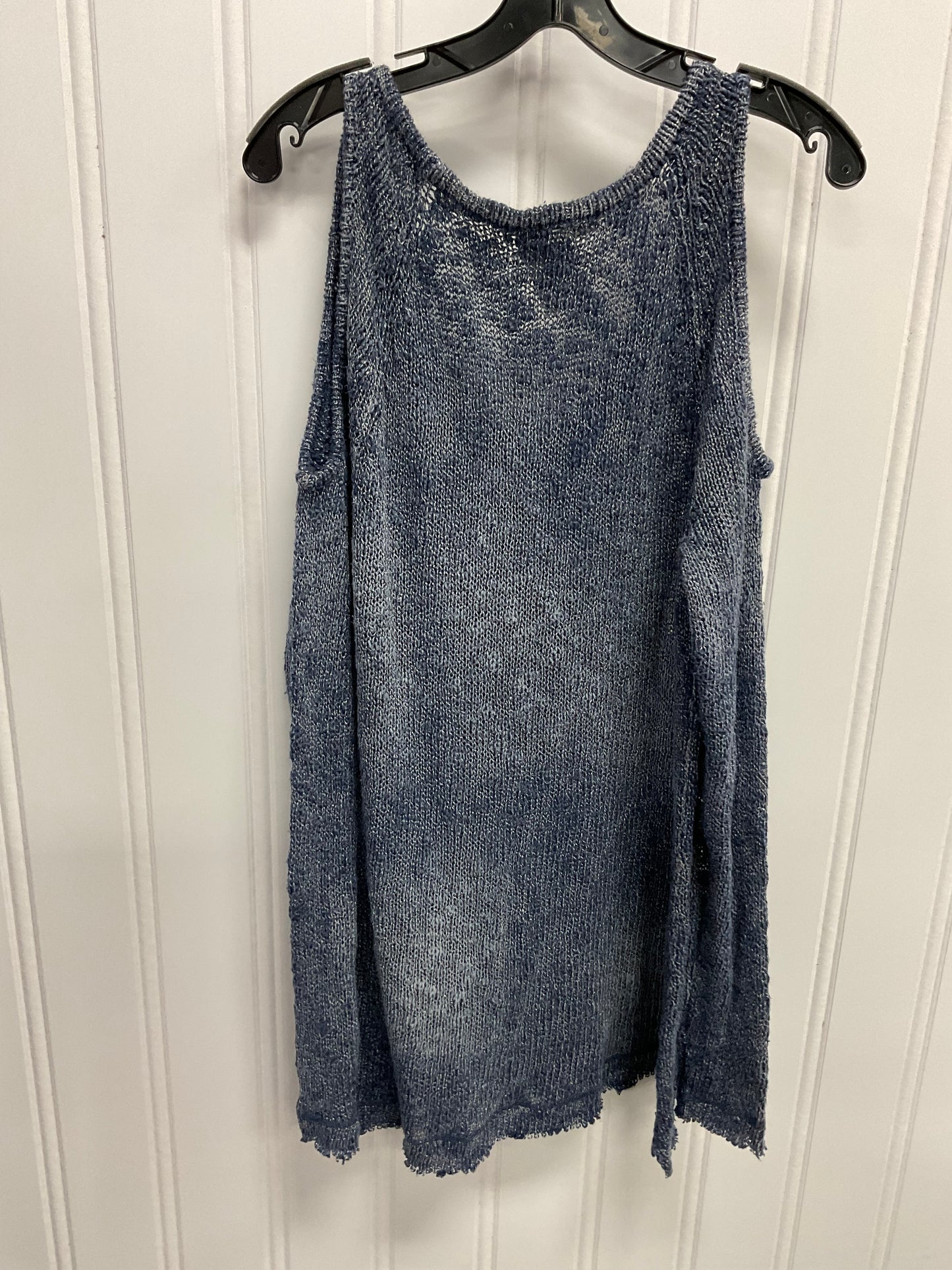 Sweater By Clothes Mentor In Blue, Size:L