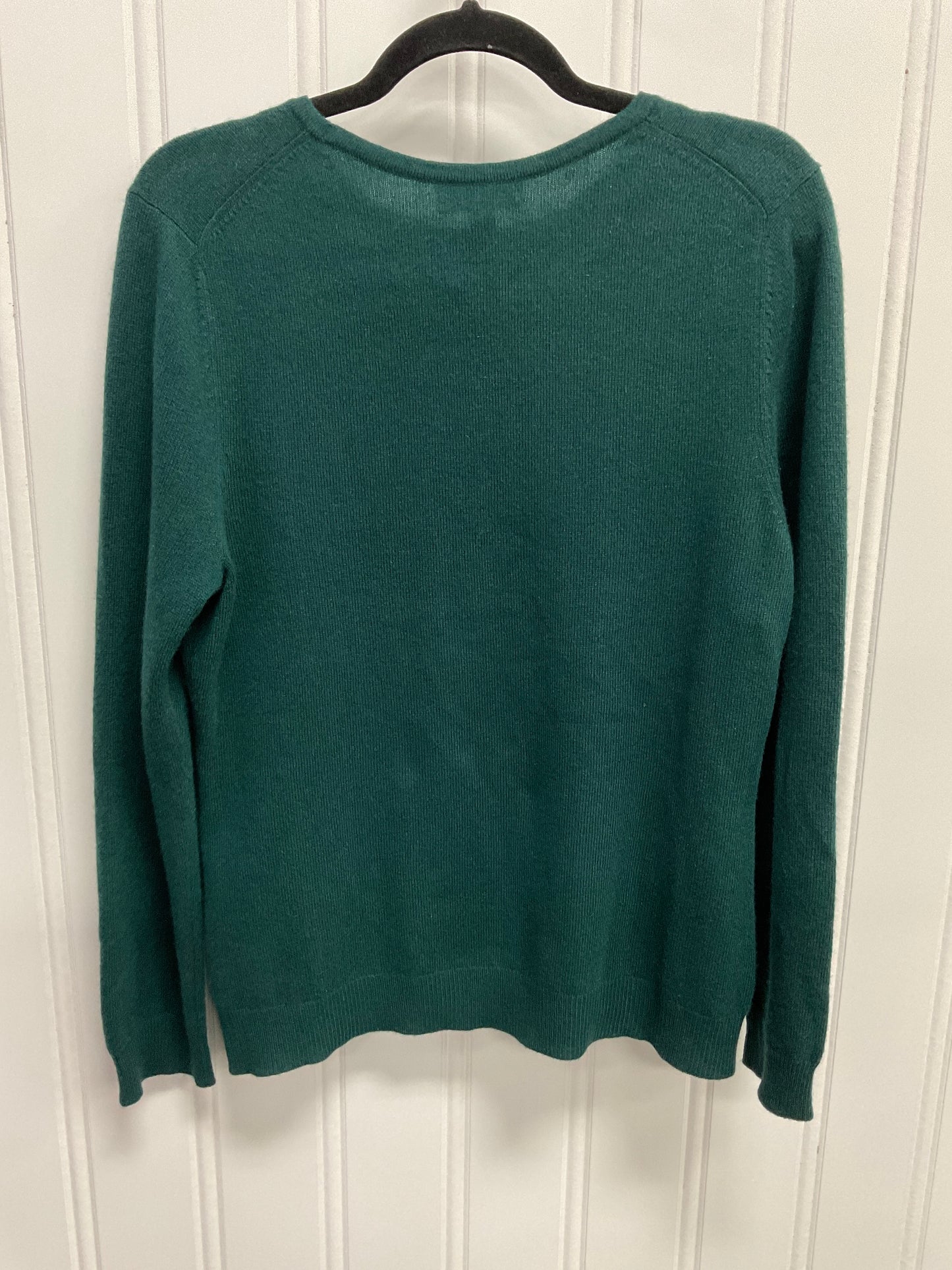 Sweater Cashmere By Charter Club In Green, Size:Xlp