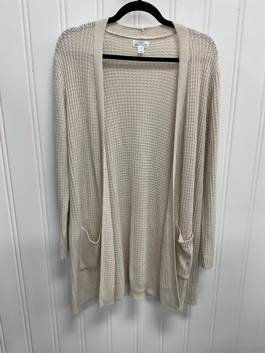 Sweater Cardigan By Market & Spruce In Cream, Size:Xl