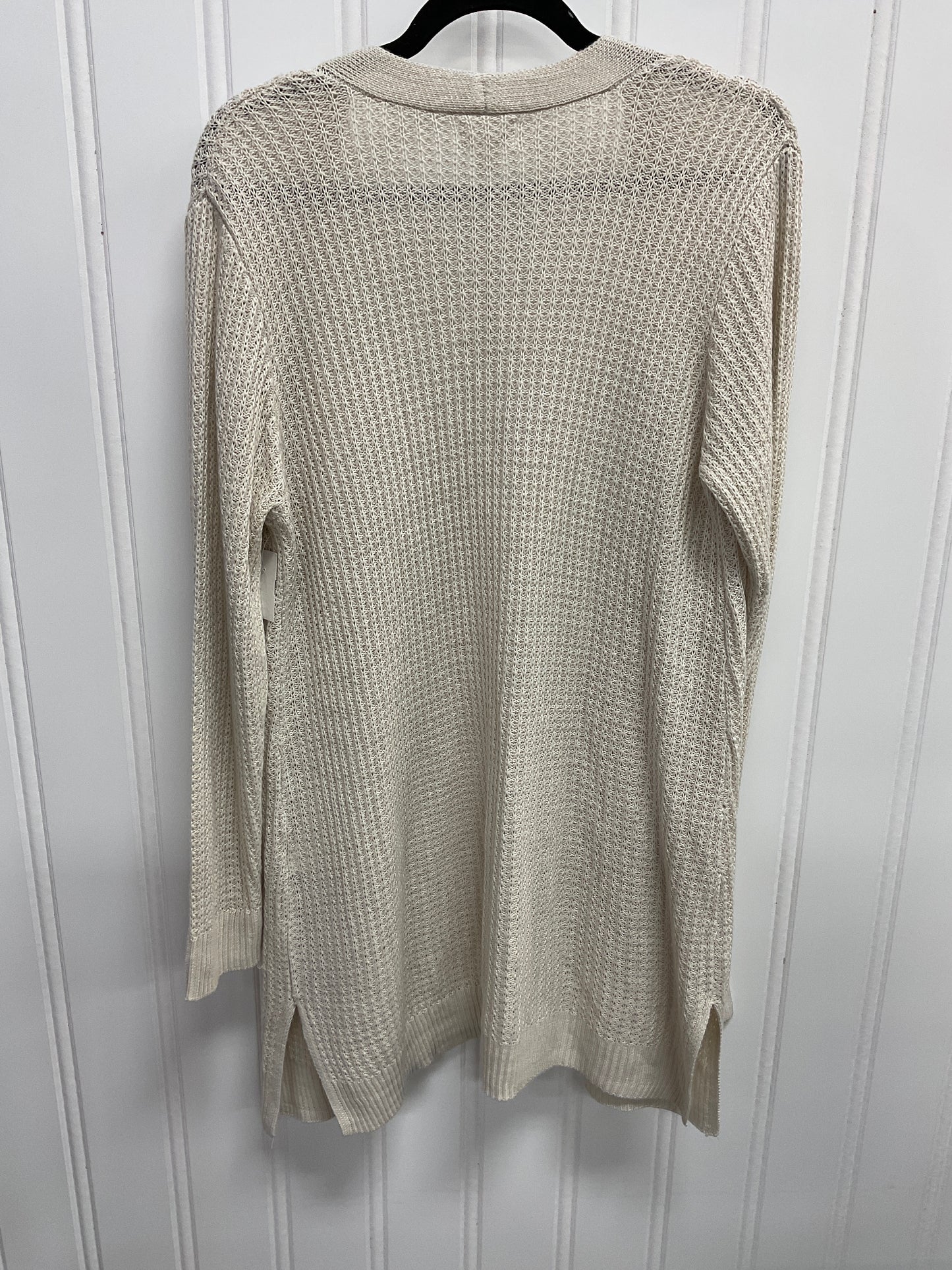 Sweater Cardigan By Market & Spruce In Cream, Size:Xl