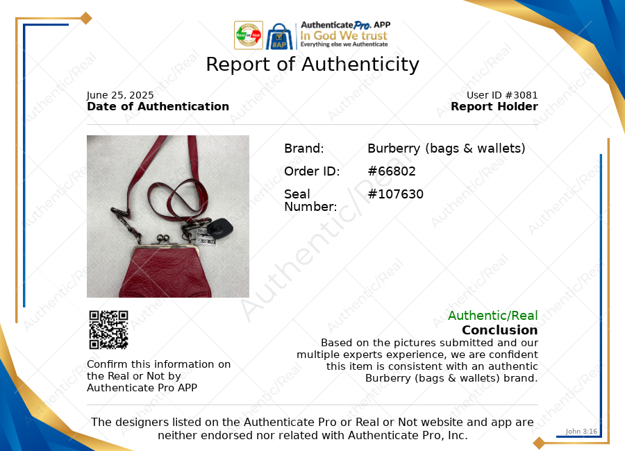 Crossbody Luxury Designer By Burberry, Size: Small