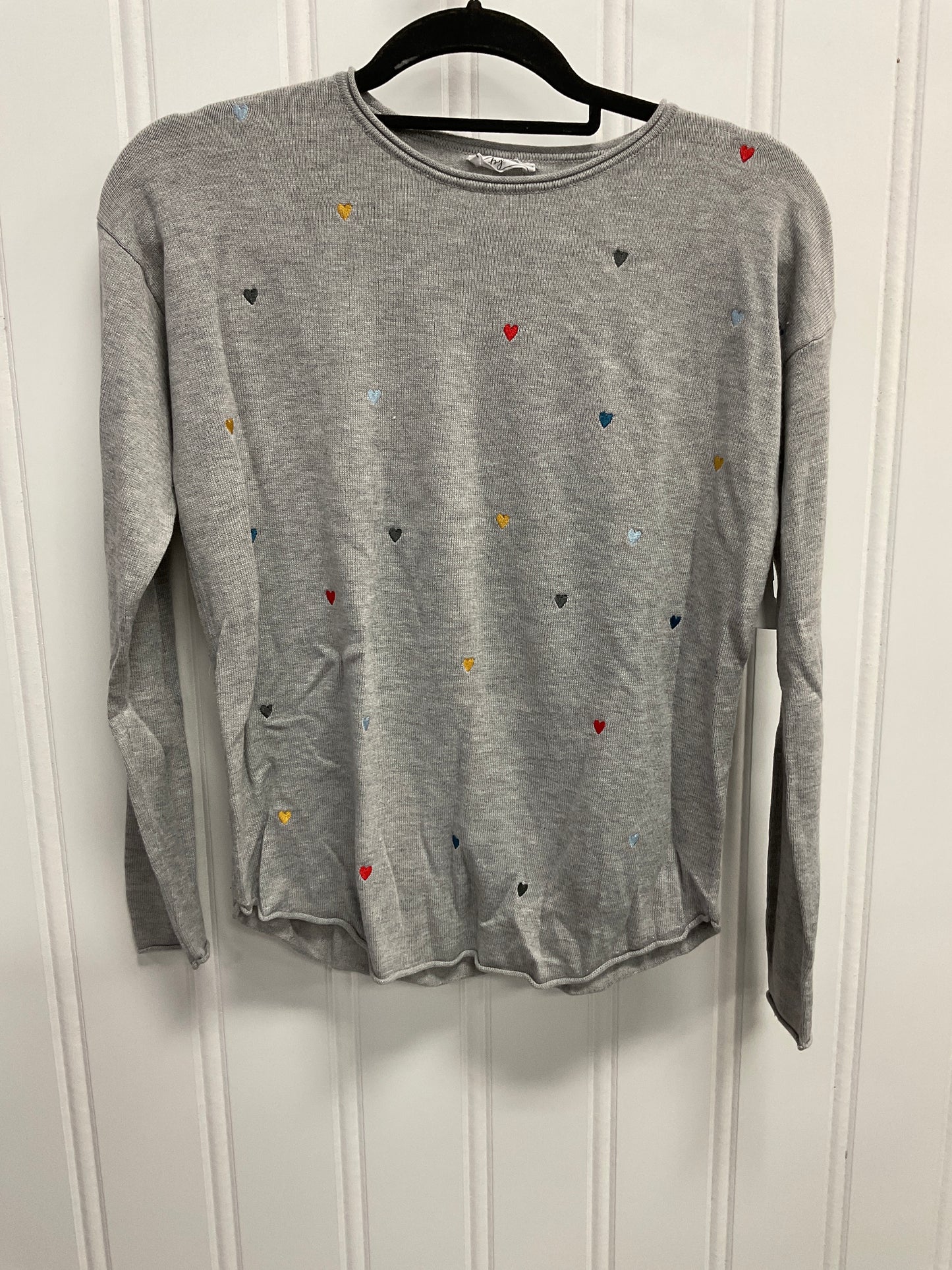 Sweater By Clothes Mentor In Grey, Size:S