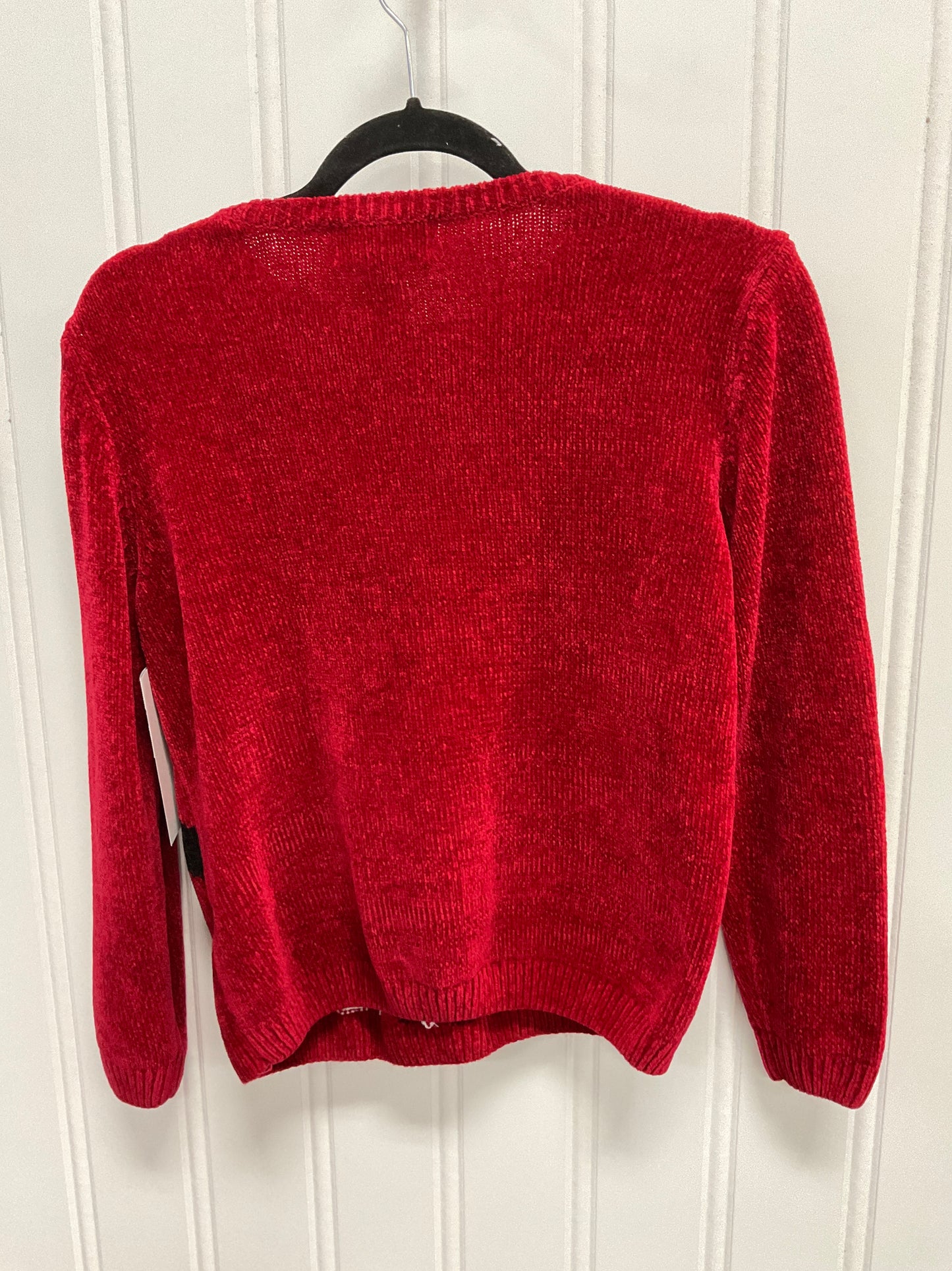 Sweater By Alfred Dunner In Red & White, Size:Sp