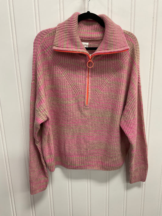 Sweater By Aerie In Pink & Tan, Size:M